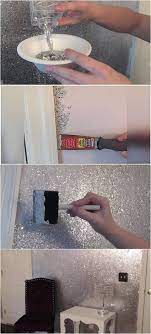 Use these tips on how to decide which wall you can a warm color would be ideal on a wall at the end of a long, narrow bedroom, for example. Diy Amazing Glitter Walls Tips Interior Decoration Decoracion De Lujo Paredes Brillantes Manualidades Pared