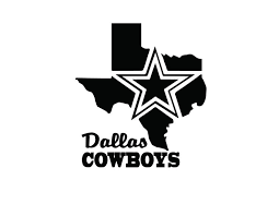 Nfl Dallas Cowboys Texas Map Vinyl Decal Nfl Dallas Cowboys Texas Map Dallas Cowboys