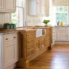 Natural Wood Cabinets Mixed With White Cabinets Kitchen Backsplash Designs Kitchen Sink Decor Kitchen Design