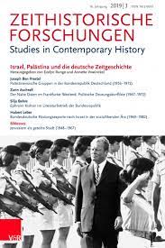 1,574 likes · 19 talking about this · 7 were here. Israel Palastina Und Die Deutsche Zeitgeschichte Neue Ausgabe Der Fachzeitschrift Zeithistorische Forschungen Erschienen Leibniz Zentrum Fur Zeithistorische Forschung Potsdam