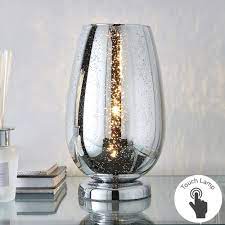 E27 lamp holder is convenient for bulbs. Ivy Glass Touch Chrome Table Lamp Touch Table Lamps Lamp Touch Lamp