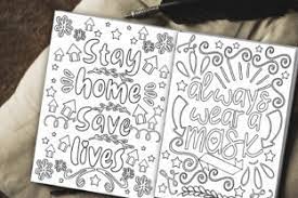 Originality and outstanding quality — that's what makes favoreads different. Stay Home Coloring Pages Graphic By Happy Printables Club Creative Fabrica