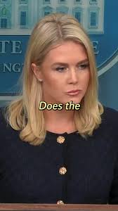 White House Press Secretary Karoline Leavitt was left scrambling when she  was asked if President Trump had a reaction to the recent election in South  Korea.