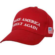 Donald Trump Hat Cap Make America Great Again Usa Red Black White Walmart Com Walmart Com