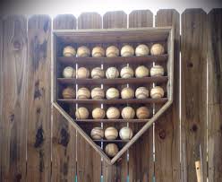 This display case features adjustable shelves and an inset french cleat system so that it hangs flush to the wall. How To Build A Baseball Display Case Baseball Poster