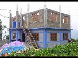 Family House Construction Low Cost Earthquake Resistant Interlocking Bricks Nepal Youtube