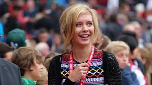 Rachel annabelle riley is a british television presenter. Riley Brings Daughter To Countdown Set First Day Back