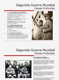¿cual de estos no es un antecedente de la segunda guerra mundial? 8Âº 2 Guerra Mundial Antecedentes Alemania Nazi Segunda Guerra Mundial