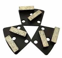 Trapezoidal Diamond Grinding Discs for Warrior, XtremePolishing & ASL Grinders, 18/20 Grit, Hard Bond, Set of 3PCS: Amazon.com: Industrial & ...