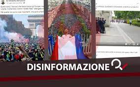 Proteste in francia contro il green pass obbligatorio, manifestazioni e scontri con la polizia. J5304job Tiw3m