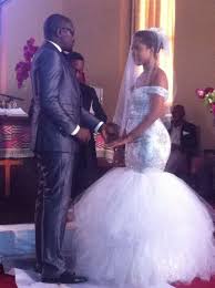 Finally Joselyn Dumas And John Dumelo Finally Walks Down The Aisle See Photo Designer Bridal Gowns Wedding Gowns Mermaid Wedding Dress