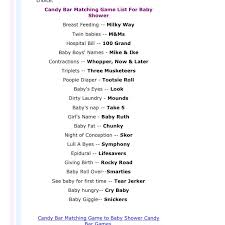 Pin By Kelsie Hill On Baby Showers Easy Baby Shower Games Baby Shower Candy Bar Baby Shower Candy Bar Game