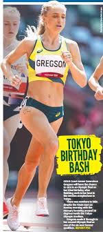 Genevieve gregson of australia ruptures her achilles tendon in the finals of the women's 3000m steeplechase at the tokyo olympics. Qqm4jkk4owvphm