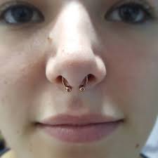 Gordzillapierce Septum Piercing Horse Shoe Tattoo Piercing