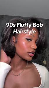 Soft & Feminine 90's Inspired Short Hair Bobcut with Roller Set Curls