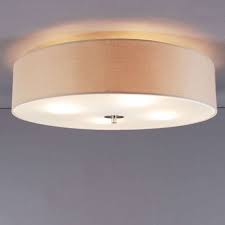 Deckenleuchte Drum 50 Rund Beige Schlichte Und Elegante Deckenleuchte Mit Einem Lampenschirm Aus Baum Deckenleuchte Schlafzimmer Beleuchtungsideen Lampenlicht