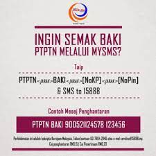 Check spelling or type a new query. Semak Baki Pinjaman Ptptn Melalui Sms