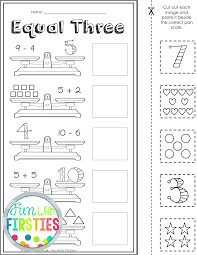 Easy No Prep Print Go Worksheets For Balancing Equations Balancing Equations Equations Pan Balance