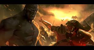 But how would he fare against the ig with just the 15. Fanart Darkseid Vs Ares Jl Movie By Datrinti Dc Cinematic