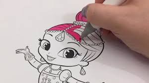100 coloring pages from the popular cartoon series for girls. Shimmer And Shine Coloring Book Ballerina Free Download Borrow And Streaming Internet Archive