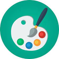 Paint Palette Free Vector Icons Designed By Flat Icons Vector Icon Design Icon Design Free Icons