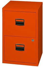 This comes ready to go. Bisley Metal Filing Cabinet 2 Drawer A4 Color Orange Amazon Co Uk Stationery Office Supplies