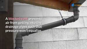 musty odours from drain pipes
