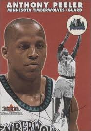 2000-01 Fleer NBA Hoops Anthony Peeler #7