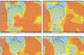 Mapa ukazuje aktuální teplotu vzduchu ve 2 metrech nad zemí. Pocasi Evropa Briefing Aeroweb Cz