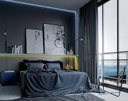 Apartment Black And White Men Bedroom Design Adding Masculine With Apartment Bedroom Men For Your Modern Bedroom Design Modern Bedroom Masculine Bedroom Design