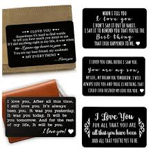 If you're searching for anniversary gifts for boyfriend, you've come to the right place. Love Note Purse Card Boyfriend Gifts Anniversary Memorial Wallet Insert Card Ebay