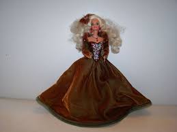 Special Edition Holiday Barbie In Brown Velvet And Jewels Happy Holidays Barbie Holiday Barbie Dolls Holiday Barbie