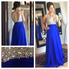 Royal Blue V Neck Dress At Ghalia Boutique San Antonio Tx Backless Dress Formal Dresses Formal Dresses