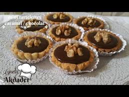 Mini Tartelettes Caramel Et Chocolat Amour De Cuisine Gateau Arabe Facile Gateau Aid Facile Mini Tarte