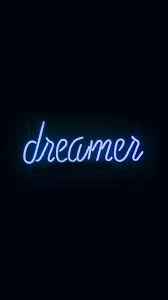 Black And Blue Aesthetic Wallpaper Laptop Dreamers Neon Sign Dark Illustration Art Blue Wallpaper Hd Iphone Blue Wallpaper Iphone Neon Wallpaper Blue Wallpaper Phone