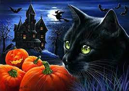 Here are 20 spine chilling and cute (in a spooky way) halloween cat wallpapers to decorate your computer with this halloween. Happy Halloween Cat Wallpapers Top Free Happy Halloween Cat Backgrounds Wallpaperaccess