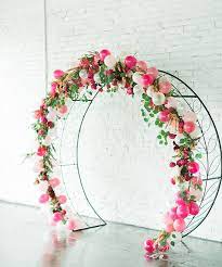 A Floral Balloon Arch Styled Shoot Sure To Inspire Every Bride Wedding Balloons Wedding Balloon Decorations Balloon Arch Wedding