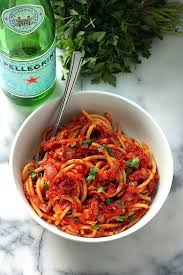 Quick And Easy Bucatini All Amatriciana Recipe All Amatriciana Easy Weeknight Meals Pasta Dishes
