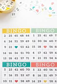 Bingo Cards To Print Free Printable Cute Bingo Cards Download A Set Of 4 For Free Over At Design Eat Repeat Bingo Cards Printable Free Printable Bingo Cards Bingo Printable