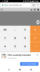 Today, i want to show you how to build your first blazor pwa. Introducing The Javascript Calculator Progressive Web App Pwa