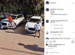 This is just a taste of what he has done. Bentley Boys Cassper And Somizi Show Off Their Luxury Cars Eminetra South Africa