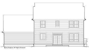 On the first floor, the guest room became an office, the breakfast alcove became an extension of the kitchen (with hidden laundry machines), and doors came out to create better flow from the kitchen to the living room. 10 Best Side Hall Colonial Floor Plan House Plans