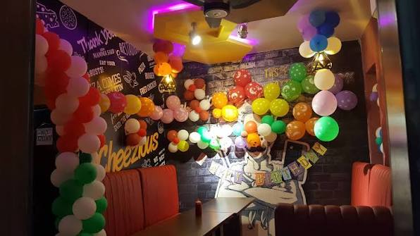Enjoy your birthdays and get together parties with cheezious And make them  memorable forever. For bookings and details plz call 0404222002 0404222003  03474222002 0324222003