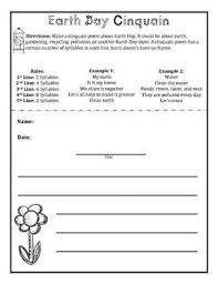 Earth Day Poetry Pack For National Poetry Month Poetry Templates Poetry Month National Poetry Month