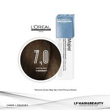 Ikonische professionelle lang anhaltende permanente haarfarbe, die das haar während des färbens pflegt und schützt. L Oreal Majirel Permanent Hair Color 7 0 Deep Blonde 50ml Hair And Beauty Supplier Sydney Australia By L F Hair Beauty Supplies