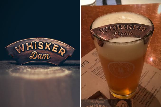 Whisker Dam, une protection pour les moustachus qui aiment la bière