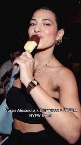 Our upcoming collection debuted at @susan__alexandra's NYFW event in p...