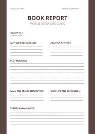 Book Report Template For High School 28 Images Best Book Report Templates High School Books Book Report