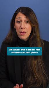 What is the U.S. Department of Education? What role does it play in IEPs  and 504 plans? Now that President Trump signed an executive order asking  Education Secretary Linda McMahon to begin dismantling ...