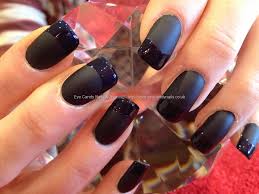 One of the accent nails is white dark blue is chic, bold and elegant, especially in matte finish. Eye Candy Nails Training Navy Blue Matt Polish With Shiney Tips Over Acrylic Nails By Elaine Moore On 7 February 2013 At 12 20